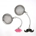 Lips & Mustache Stainless Steel Tea Infuser